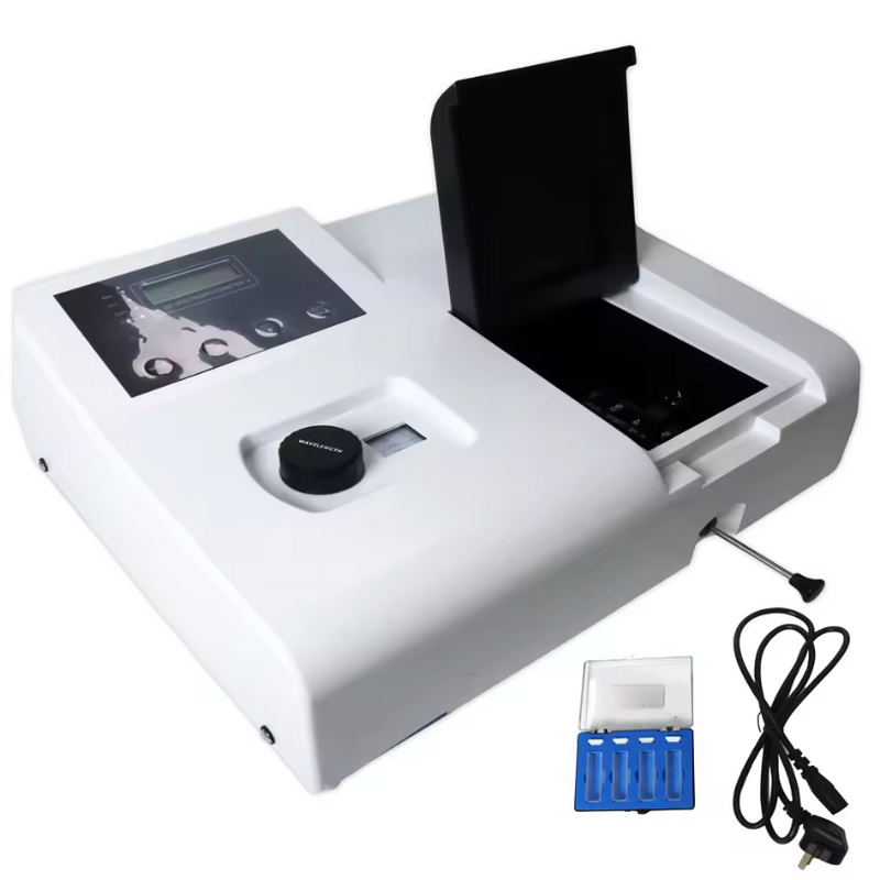Visible Single-Beam Spectrophotometer | 350–1020nm | 6nm Bandwidth | RS-232 Output