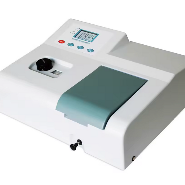 Visible Single-Beam Spectrophotometer | 350–1020nm | 6nm Bandwidth | RS-232 Output