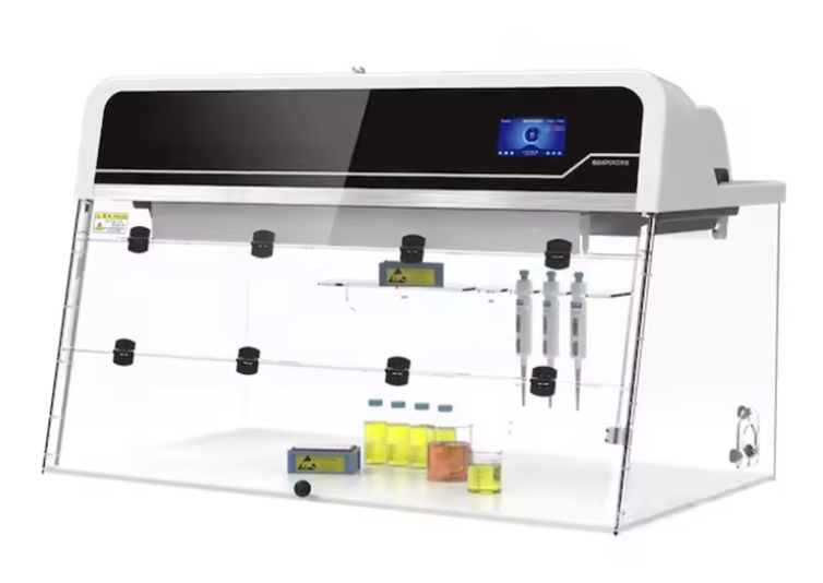 PCR Workstation Laminar Flow Cabinet HEPA Class 100