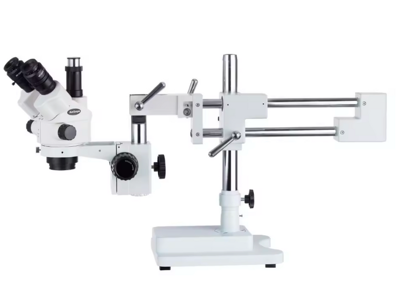 7X-45X Boom-Stand Stereo Zoom Microscope | SXR Lab Equipment